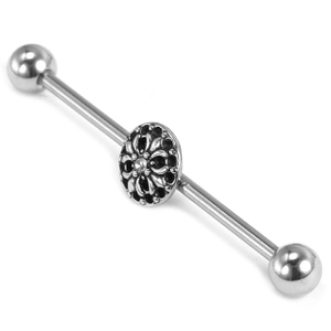 Stainless Steel Exquisite Popular Pattern Industrial Barbell Custom Wholesale