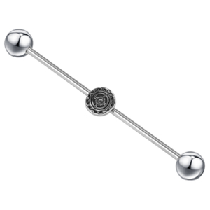 Stainless Steel Round Cross Pattern Popular Industrial Barbell Customized Wholesale
