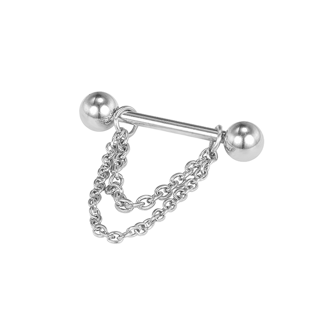 Stainless Steel Small Chains Nipple Ring Buy nipple ring jewelry